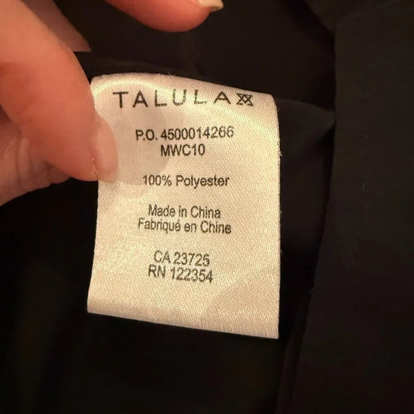 Black Camisole, Talula,  Size S - Picture 6 of 7